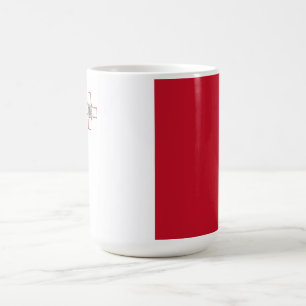 Caneca De Café Bandeira de Malta