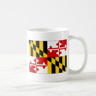 Caneca De Café Bandeira de Maryland dos Estados Unidos