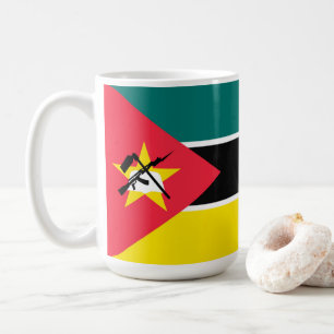Caneca De Café Bandeira de Moçambique