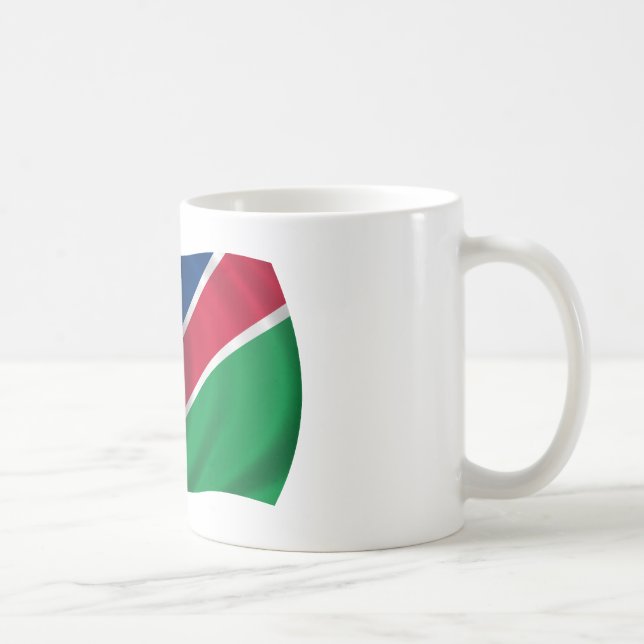 Caneca De Café Bandeira de Namíbia (Direita)