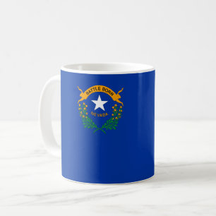 Caneca De Café Bandeira de Nevada