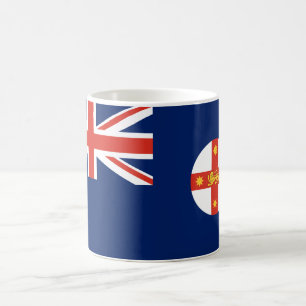 Caneca De Café Bandeira de New South Wales (Estado australiano)