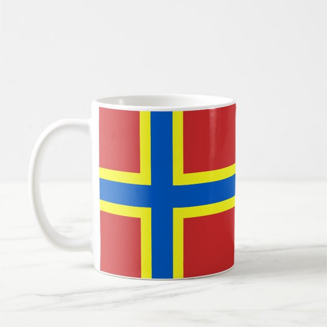 Caneca De Café Bandeira de Orkney (Esquerda)