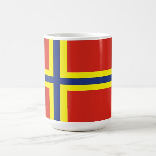 Caneca De Café bandeira de país Grâ Bretanha de Orkney Reino (Centro)