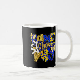 Caneca De Café Bandeira de Pennant da Mãe de Futebol do Dia do Jo