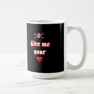 Caneca De Café Bandeira de pirata engraçado