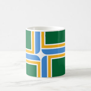 Caneca De Café Bandeira de Portland (Oregon)