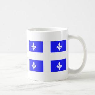 Caneca De Café Bandeira de Quebec
