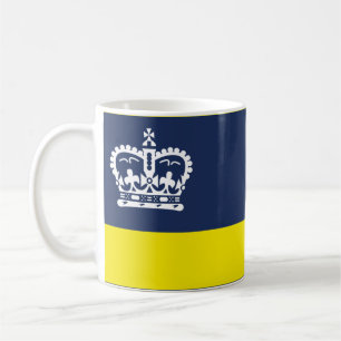 Caneca De Café Bandeira de Regina, Saskatchewan Coffee Mug
