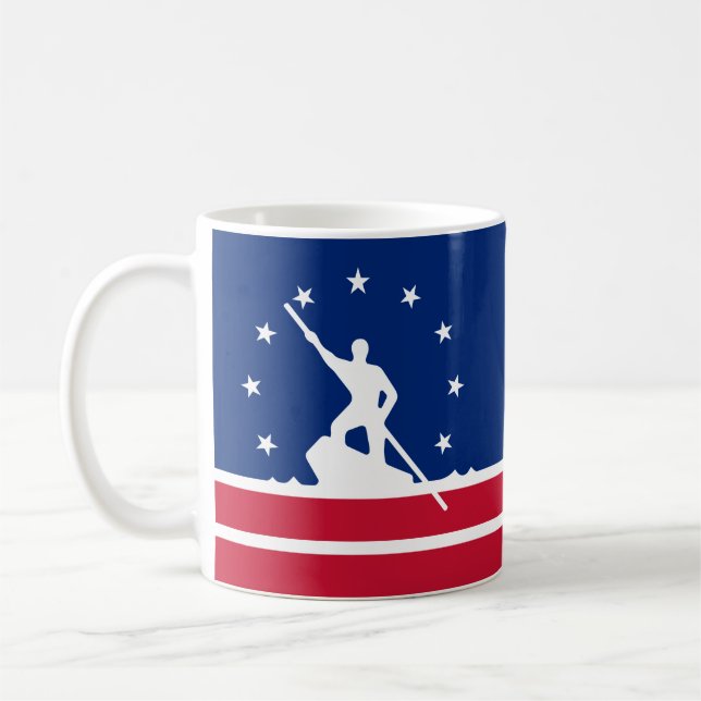 Caneca De Café Bandeira de Richmond, Virginia Coffee Mug (Esquerda)