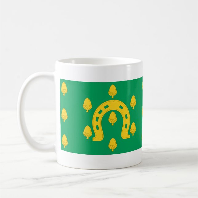 Caneca De Café Bandeira de Rutland Coffee Mug (Esquerda)