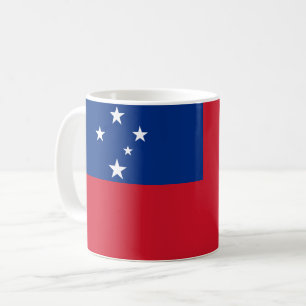 Caneca De Café Bandeira de Samoa