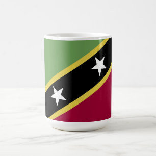 Caneca De Café bandeira de São Cristóvão e Nevis