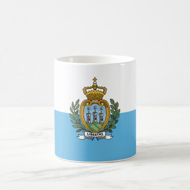 Caneca De Café Bandeira de São Marinho (Centro)