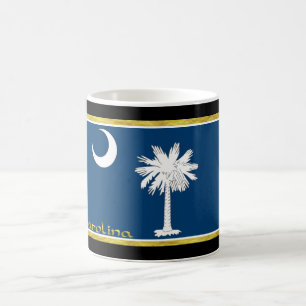Caneca De Café Bandeira de South Carolina