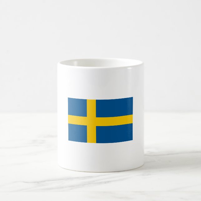 Caneca De Café Bandeira de Suecia (Centro)
