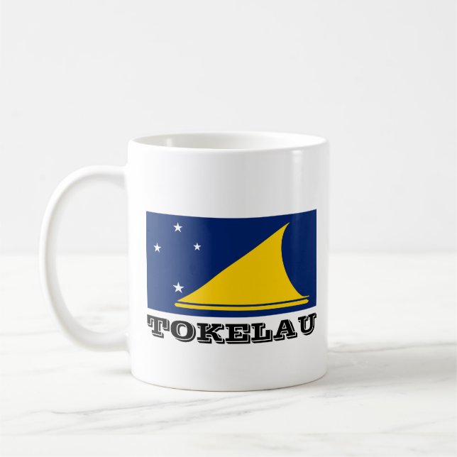 Caneca De Café Bandeira de Tokelau Coffee Mug (Esquerda)