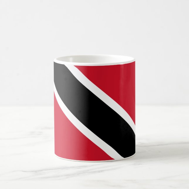 Caneca De Café Bandeira de Trinidad e Tobago (Centro)