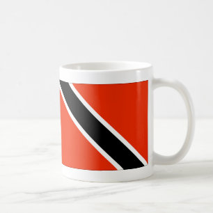 Caneca De Café Bandeira de Trinidad e Tobago