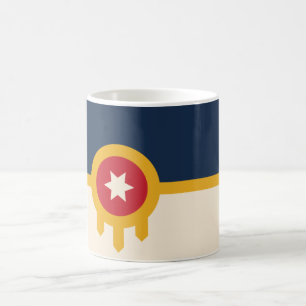 Caneca De Café Bandeira de Tulsa (Oklahoma)
