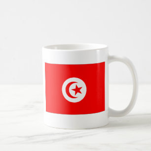 Caneca De Café Bandeira de Tunísia