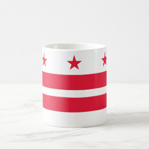 Caneca De Café Bandeira de Washington D.C. (distrito de Columbia)