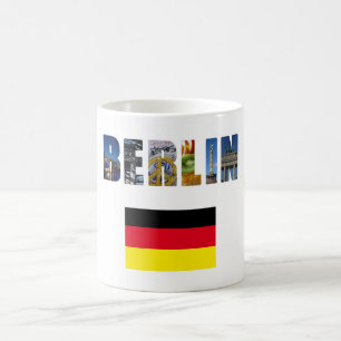 Caneca De Café Bandeira do alemão de Berlim