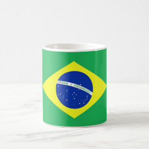 Caneca De Café Bandeira do Brasil