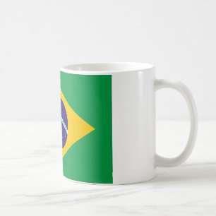Caneca De Café Bandeira do Brasil