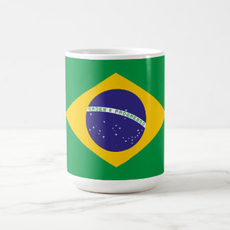 Caneca De Café Bandeira do Brasil | Bandeira Nacional do Brasil