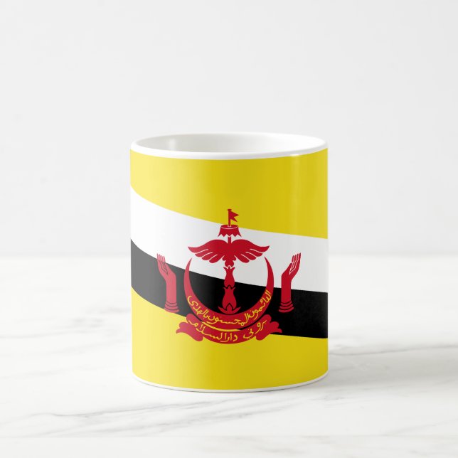 Caneca De Café Bandeira do Brunei (Centro)