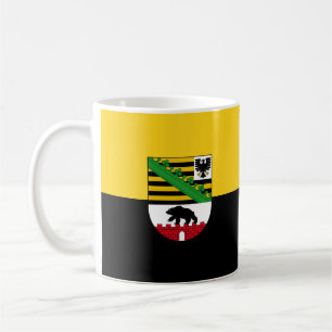 Caneca De Café Bandeira do Café da Saxónia-Anhalt