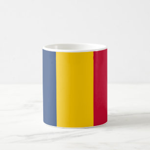 Caneca De Café Bandeira do Chade (País Africano)