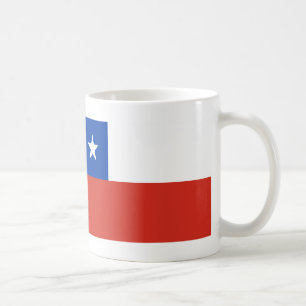 Caneca De Café bandeira do Chile