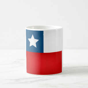 Caneca De Café Bandeira do Chile Legal