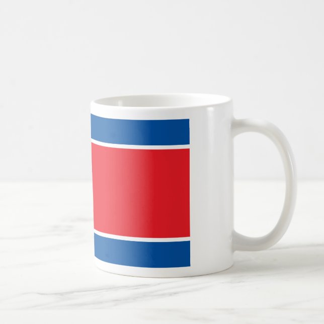 Caneca De Café Bandeira do Democratic Peoples Republic of Korea (Direita)
