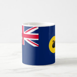 Caneca De Café Bandeira do Estado da Austrália Ocidental
