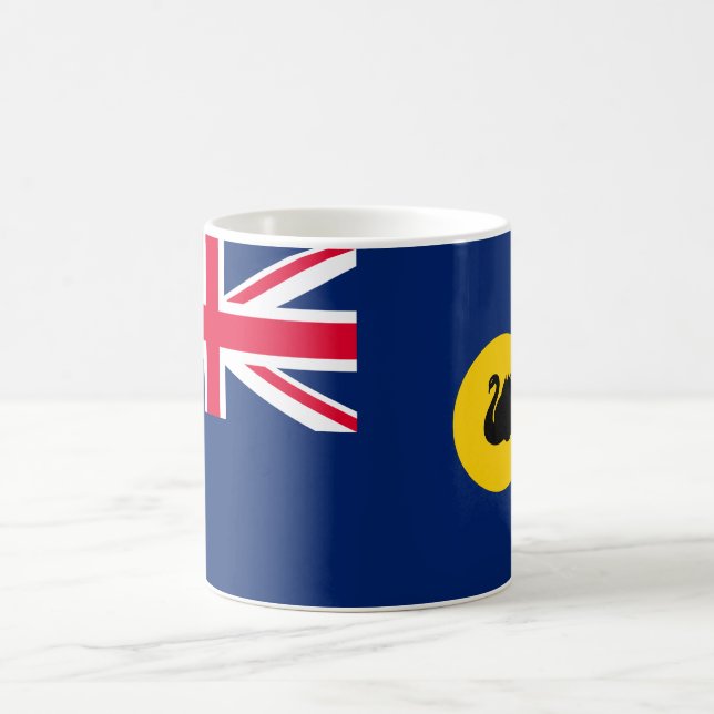 Caneca De Café Bandeira do Estado da Austrália Ocidental (Centro)