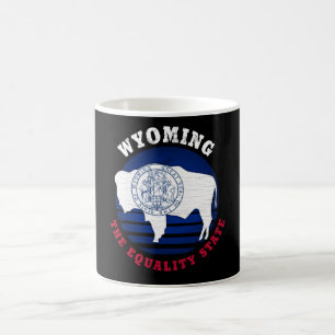 CANECA DE CAFÉ BANDEIRA DO ESTADO DE IGUALDADE DE OVINOS