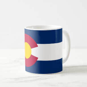 Caneca De Café Bandeira do Estado do Colorado