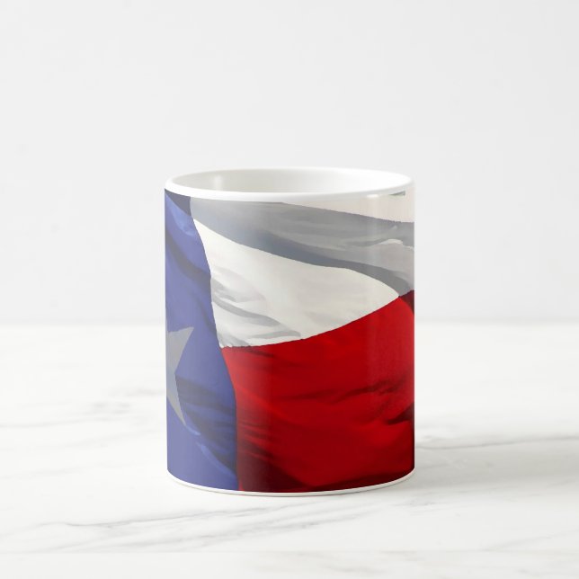 Caneca De Café Bandeira do Estado do Texas (Centro)
