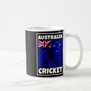 Caneca De Café Bandeira do Fã de Críquete Australiano da Bandeira
