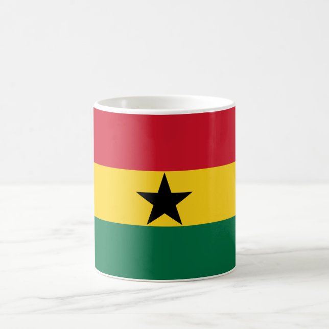 Caneca De Café Bandeira do Gana (Centro)