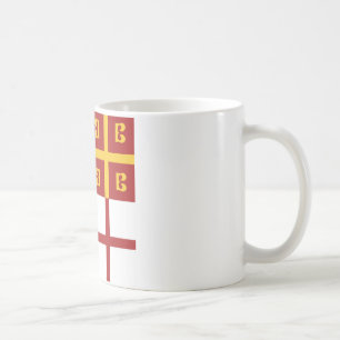 Caneca De Café Bandeira do império bizantino