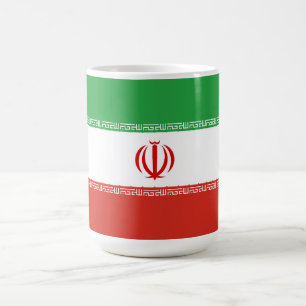 Caneca De Café Bandeira do Irã