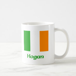 Caneca De Café Bandeira do irlandês do Hogan