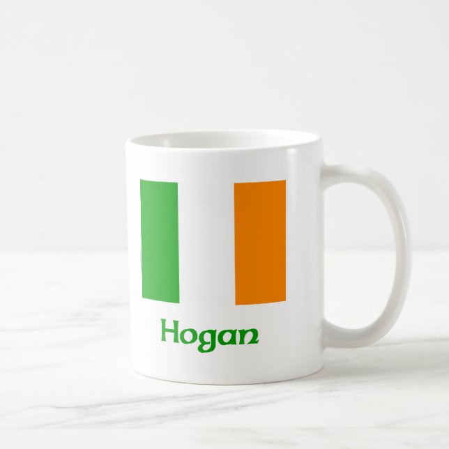 Caneca De Café Bandeira do irlandês do Hogan (Direita)