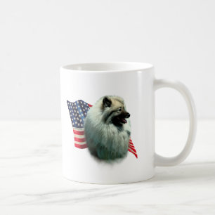Caneca De Café Bandeira do Keeshond
