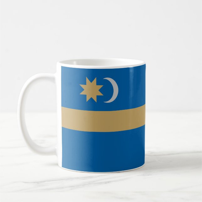 Caneca De Café Bandeira do Land Székely (Esquerda)