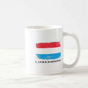 Caneca De Café Bandeira do Luxemburgo Europa Viagem Férias Europa